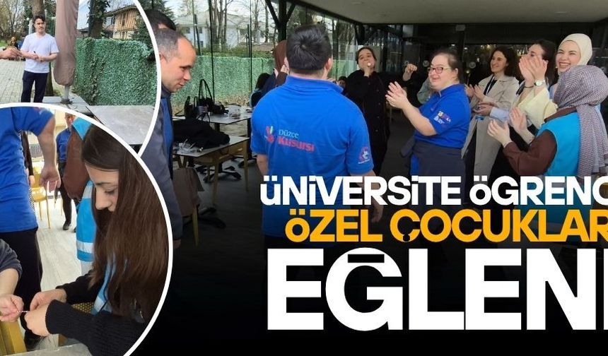 HEM GÖBEK ATTILAR HEM BİLEKLİK YAPIP DART OYNADILAR