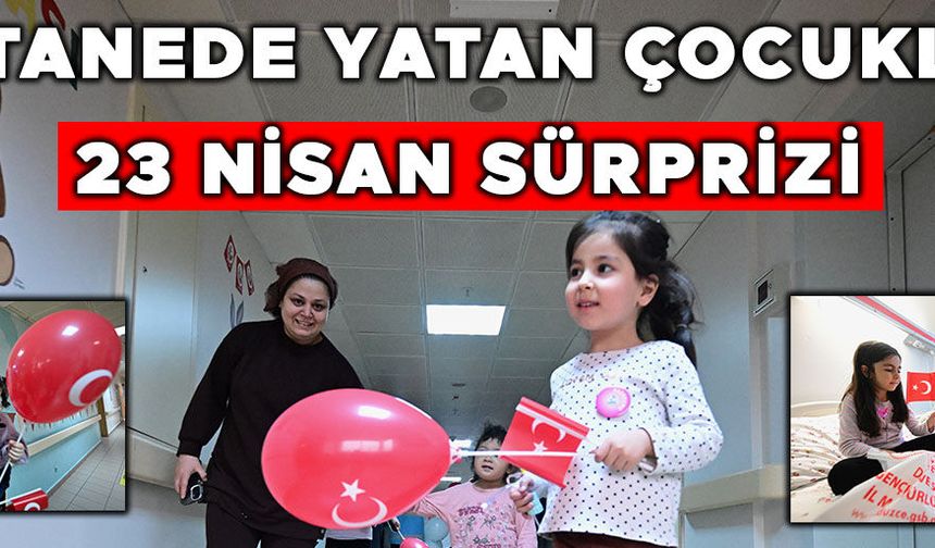 'VAZGEÇME GÜLÜMSE' DİYEREK HASTA ÇOCUKLARI ZİYARET ETTİLER