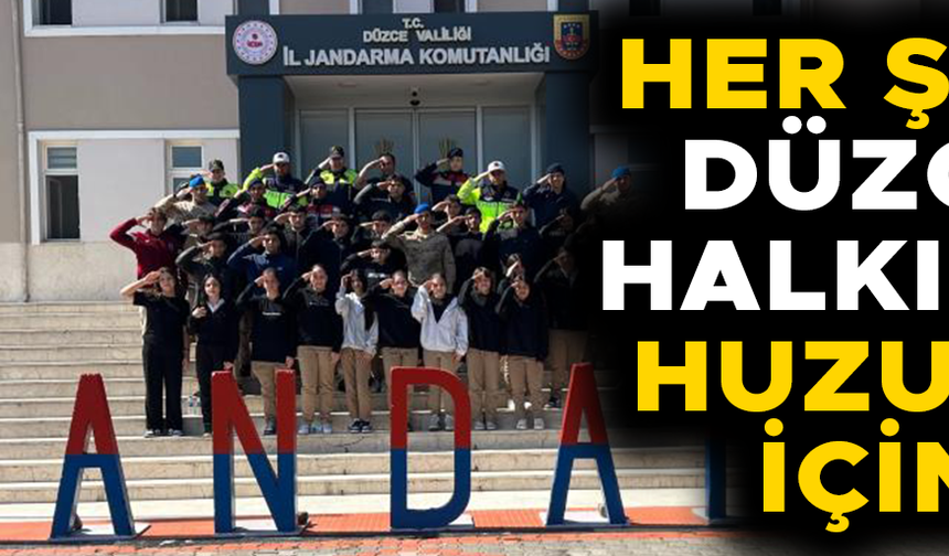 JANDARMA EKİPLERİ DENETİMLERİNE DEVAM EDİYOR