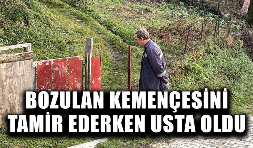 USTALARI DİNLEYEREK ÇALMAYI ÖĞRENDİ