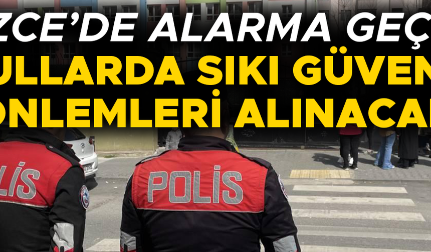 DÜZCE’DEKİ VELİ VE ÖĞRENCİLERE YÖNELİK BAZI KURALLAR GETİRİLDİ