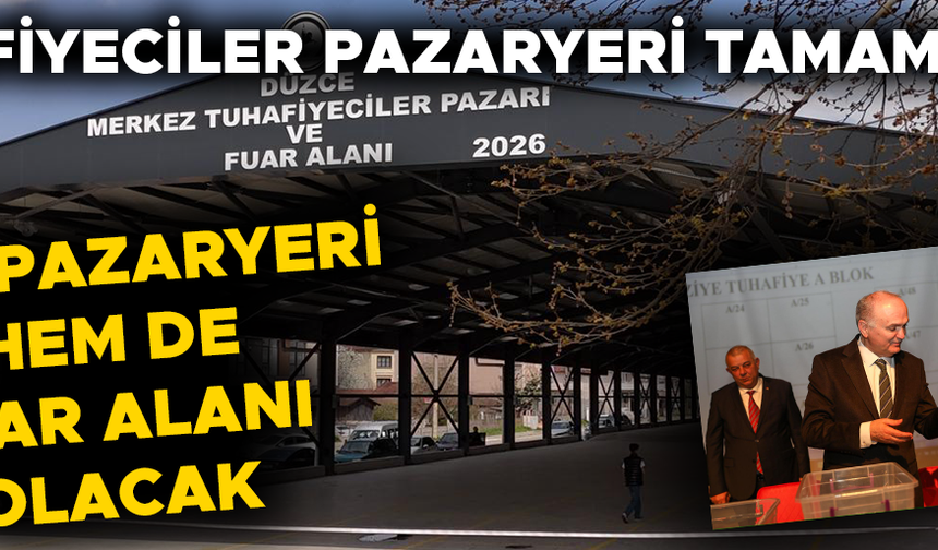 ESNAFLAR YERLERİNİ BELİRLEMEK İÇİN KURA ÇEKTİ