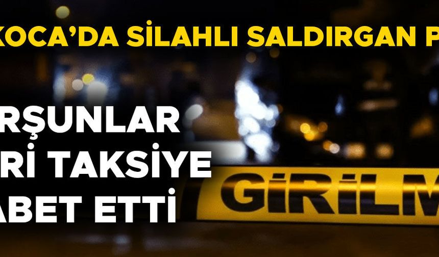 POLİS SİLAHLI SALDIRGANI YAKALAMAK İÇİN ÇALIŞMA BAŞLATTI