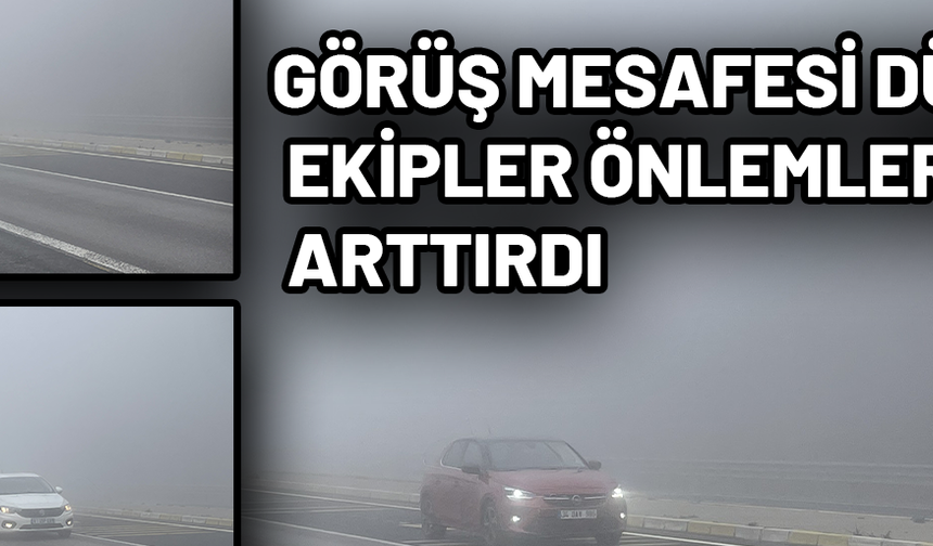 BOLU DAĞI SİSLE KAPLANDI