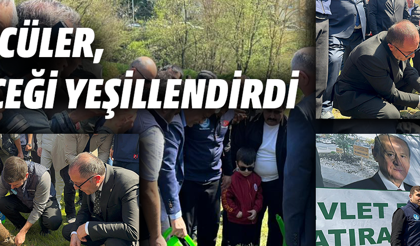 BAHÇELİ İSMİ HATIRA ORMANI İLE ÖLÜMSÜZLEŞTİ