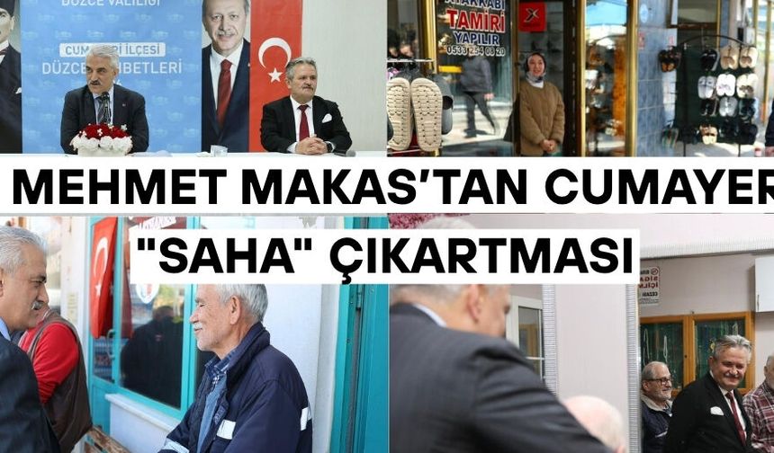 SORUNLARI YERİNDE DİNLEDİ