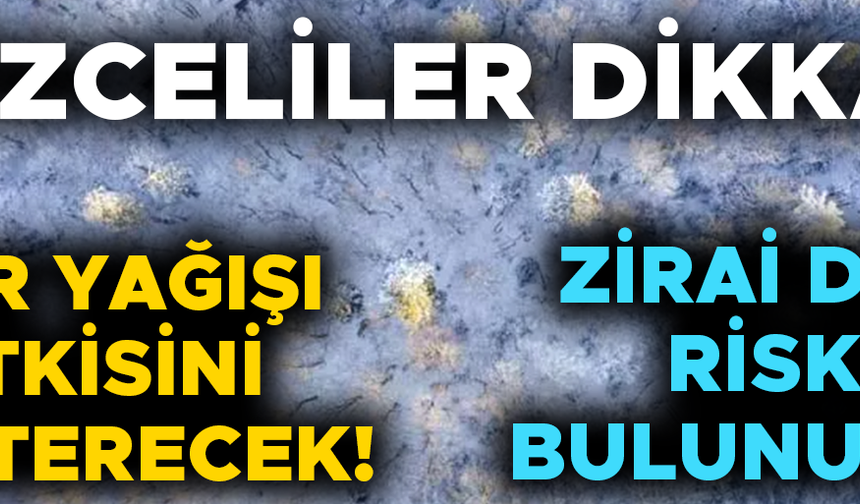 METEOROLOJİ’DEN KRİTİK UYARI