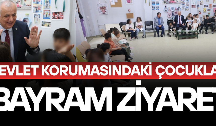 ÇOCUKLARIN BAYRAM SEVİNCİNE ORTAK OLDULAR