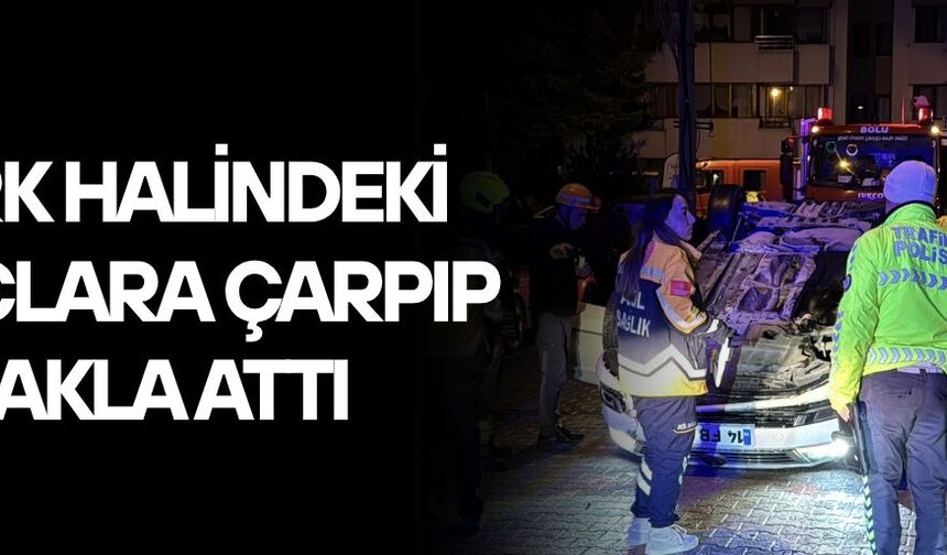 OTOMOBİL SÜRÜCÜSÜ ALKOLMETREYE ÜFLEYEMEDİ