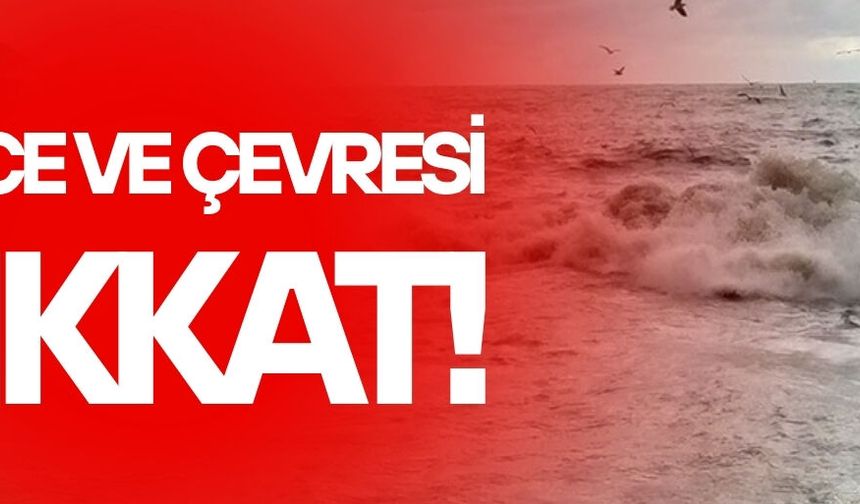 KARADENİZ’DE FIRTINA KAPIDA