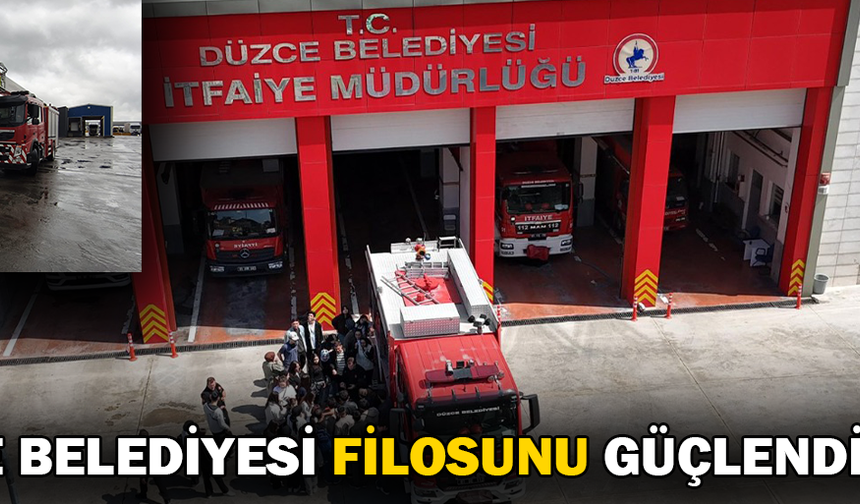 BİR HAFTA ARAYLA HOLLANDA’DAN İTFAİYE ARAÇLARI TAHSİS EDİLDİ