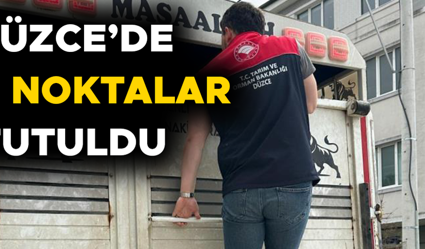KURBANLIKLARA SIKI DENETİM