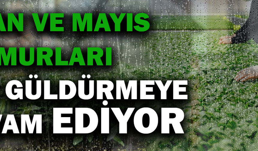 YAĞIŞ ORANLARI KURAKLIĞIN ÖNÜNE GEÇİYOR