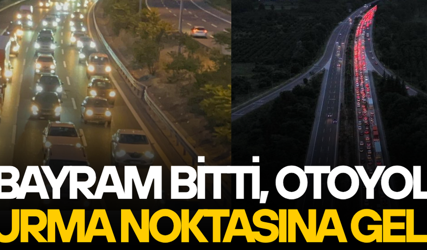 ANADOLU OTOYOLU'NUN DÜZCE GEÇİŞİNDE ARAÇ SELİ