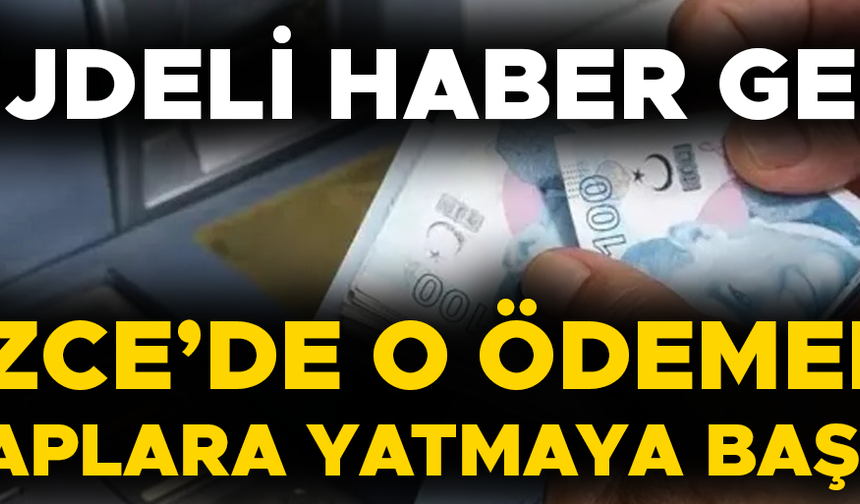 BİNLERCE KİŞİNİN HESABINA 2 MİLYON’UN ÜZERİNDE PARA YATACAK