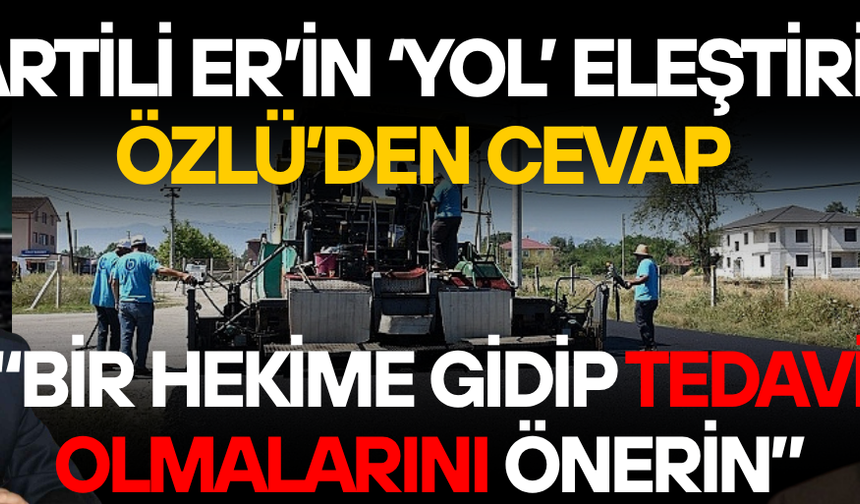 “500 MİLYON TL BÜTÇE AYIRDIK BU YAZ ASFALTA BAŞLIYORUZ”