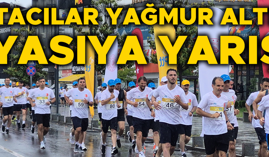 POSTACI YÜRÜYÜŞÜ TÜRKİYE FİNALLERİ SAĞANAK YAĞIŞ ALTINDA YAPILDI