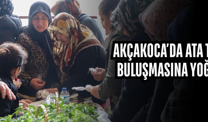 VATANDAŞLAR VE ÜRETİCİLER TOHUMLARINI ÜCRETSİZ TAKAS ETTİ