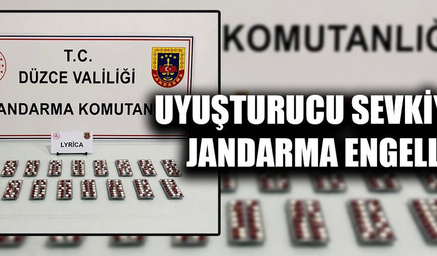 DÜZCE'DE PİYASAYA UYUŞTURUCU SÜRECEKLERDİ