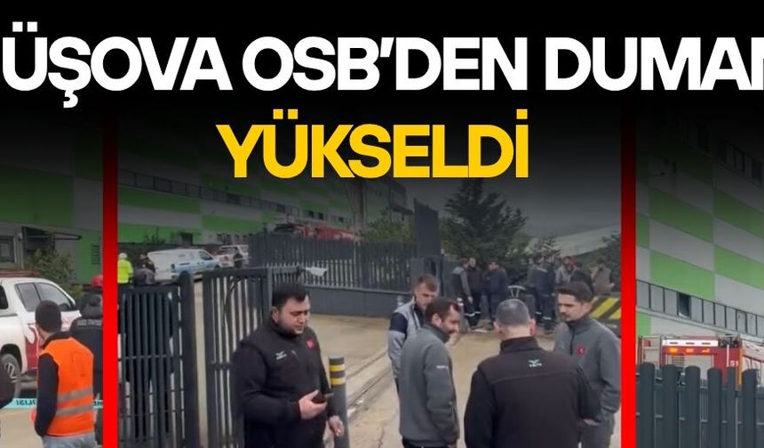 VOLTA MOTOR FABRİKASINDA KORKUTAN YANGIN