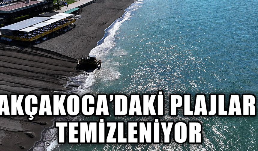 38 KİLOMETRELİK SAHİL ŞERİDİ SEZONA HAZIRLANIYOR