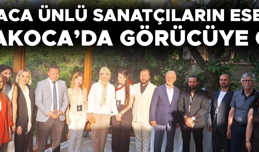 SANATSEVERLER ULUSLARARASI ORGANİZASYON İÇİN AKÇAKOCA’DA BULUŞTU