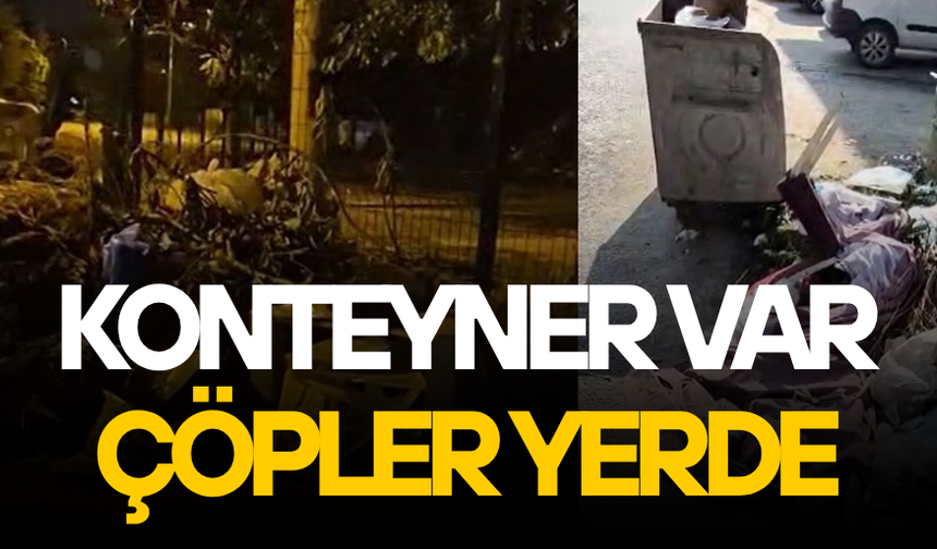 ÇAY MAHALLESİ'NDEKİ GÖRÜNTÜ TEPKİLERİ DE BERABERİNDE GETİRDİ