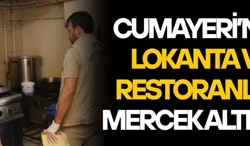 EKİPLERDEN İŞLETMELERE SIKI DENETİM