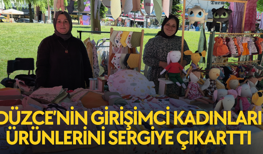 KADIN EMEĞİ MERKEZİ SERGİSİ AÇILDI