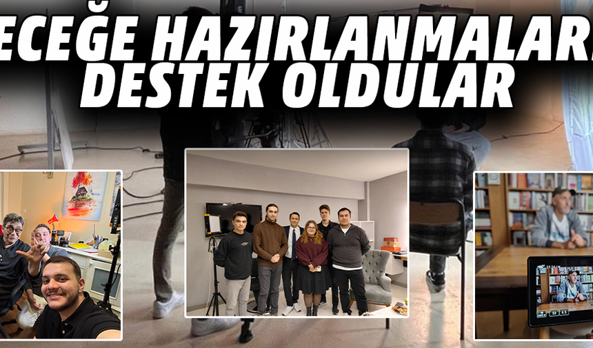 DÜ ÖĞRENCİLERİ SEKTÖRÜN ÖNDE GELEN İSİMLERİ İLE RÖPORTAJ GERÇEKLEŞTİRDİ.