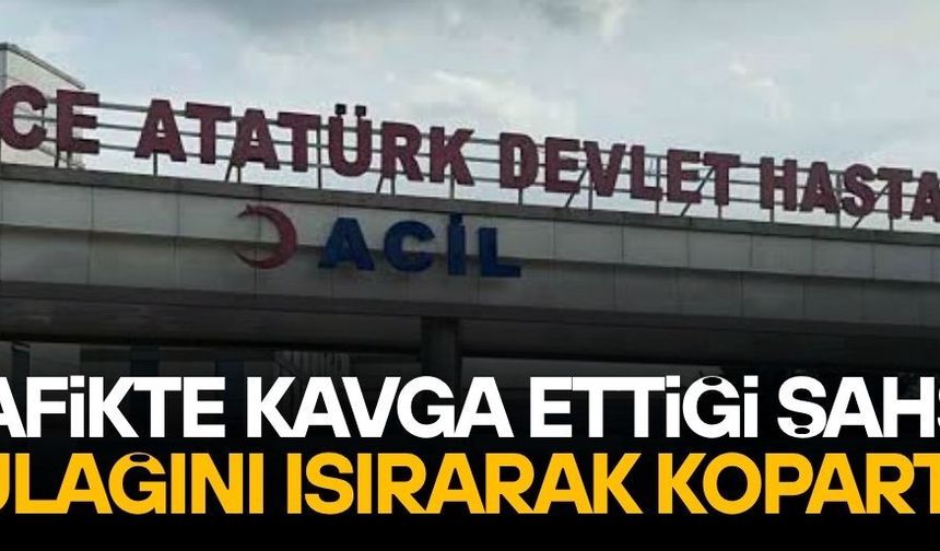 YOL VERME KAVGASINDA KULAĞINDAN OLDU