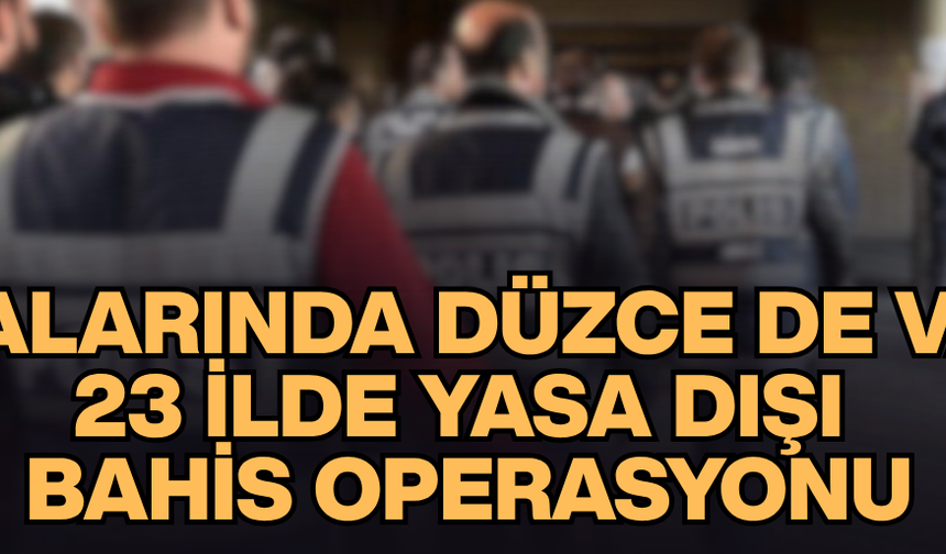 OPERASYONLARDA 47 ŞÜPHELİ YAKALANDI