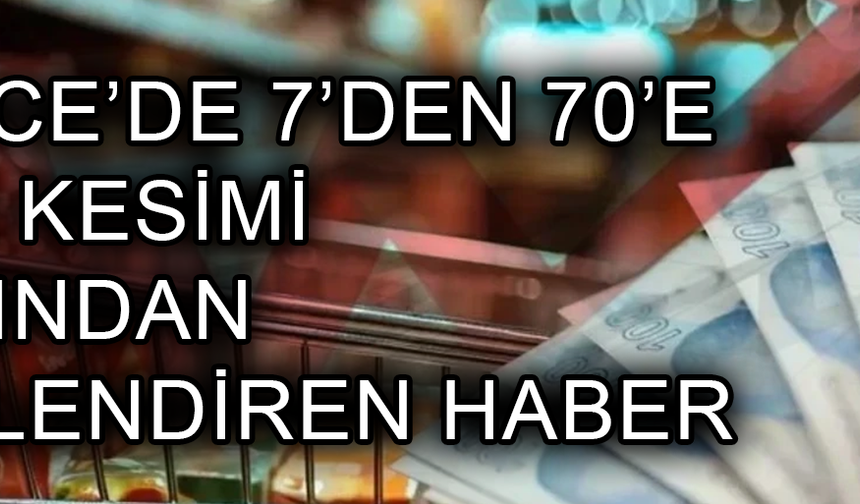 ENFLASYON RAKAMLARI AÇIKLANDI