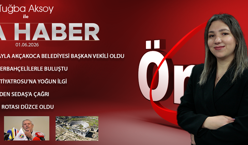 1 HAZİRAN 2026 ÖNCÜ ANA HABER