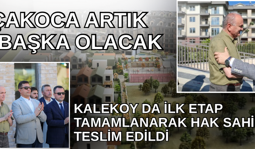 ARTIK AKÇAKOCA'NIN DA KOYLARI OLACAK