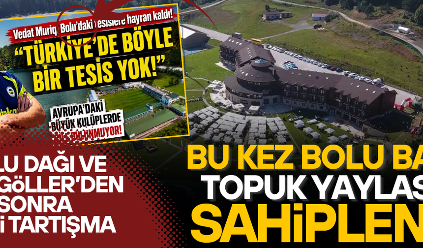 “BOLU’DAKİ FENERBAHÇE TESİSİ” BAŞLIĞI TEPKİ ÇEKTİ