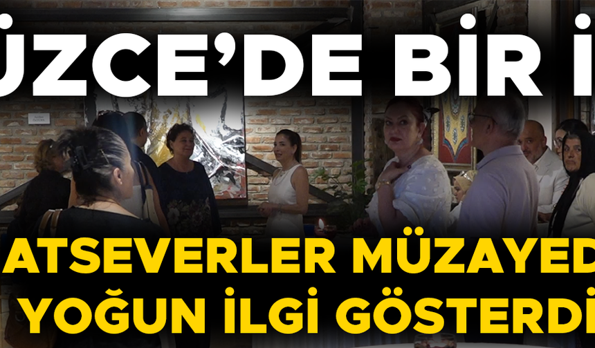 BİRBİRİNDEN GÜZEL ESERLER SATIŞA SUNULDU