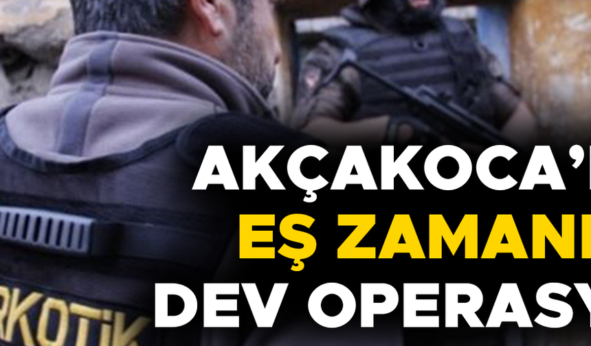 ÇOK SAYIDA KİŞİ GÖZALTINA ALINDI…