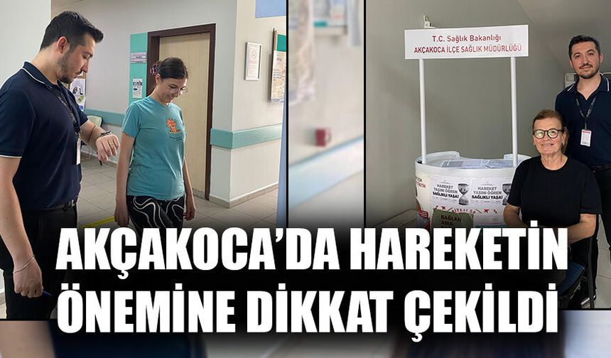 “HAREKET YAŞINI ÖĞREN, SAĞLIKLI YAŞA” STANT ETKİNLİĞİ DÜZENLENDİ