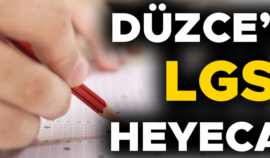 BİNLERCE ÖĞRENCİ SINAVDA TER DÖKECEK