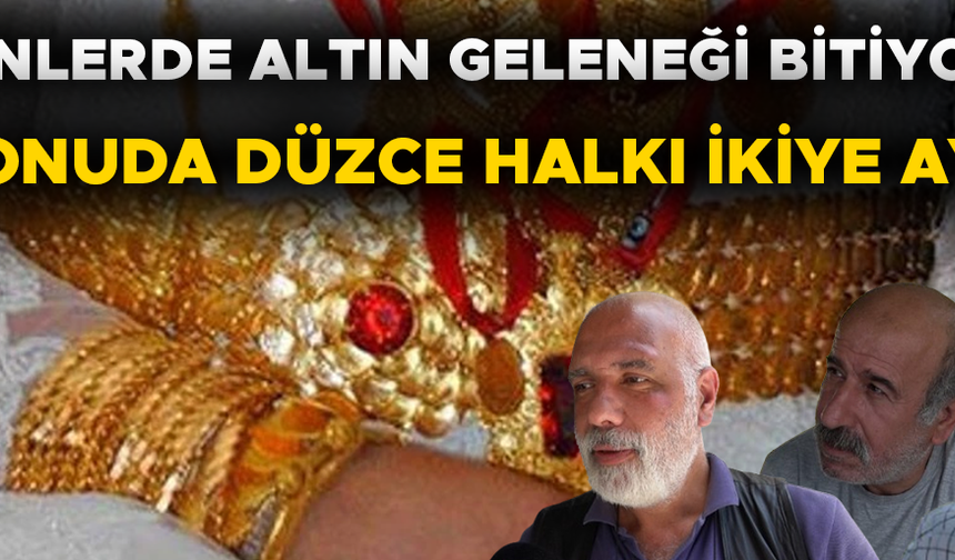 ÖNCÜ HABER EKİBİ ‘ALTIN MI? YOKSA HEDİYE Mİ?’ DİYE SORDU