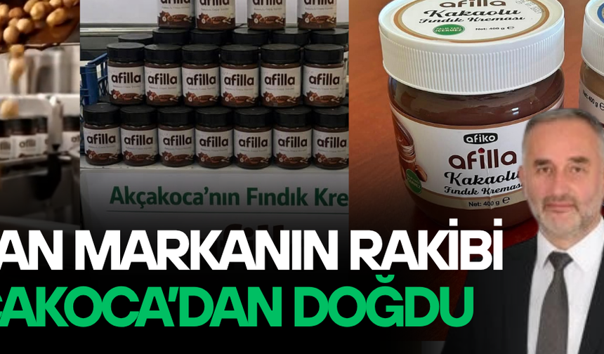 DÜZCE’NİN YERLİ FINDIK KREMASI AFİLLA GÖRÜCÜYE ÇIKTI