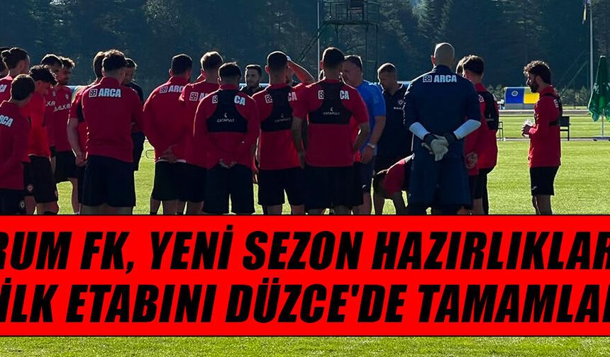TAKTİKSEL ÇALIŞMALAR YAPARAK HAZIRLANDILAR