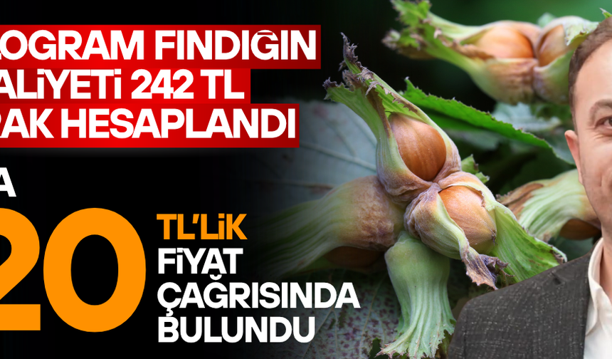 MUTİOĞLU; “ÜRETİCİNİN ZARAR ETMEMESİ İÇİN TMO 320 TL FİYAT AÇIKLAMALI”