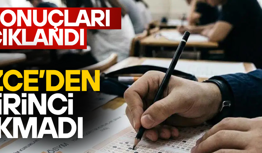 YKS’DE TÜRKİYE BİRİNCİLERİ BELLİ OLDU