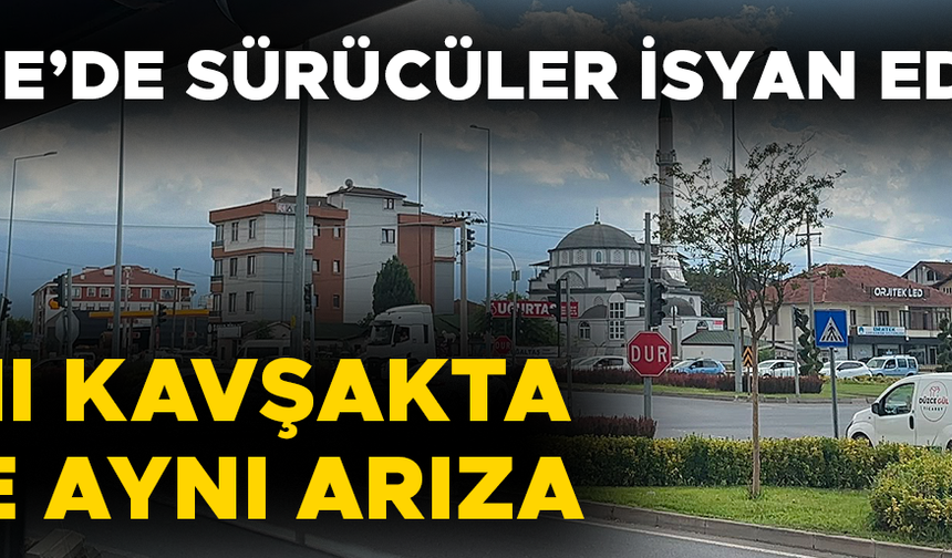 SÜRÜCÜLER ZOR ANLAR YAŞADI