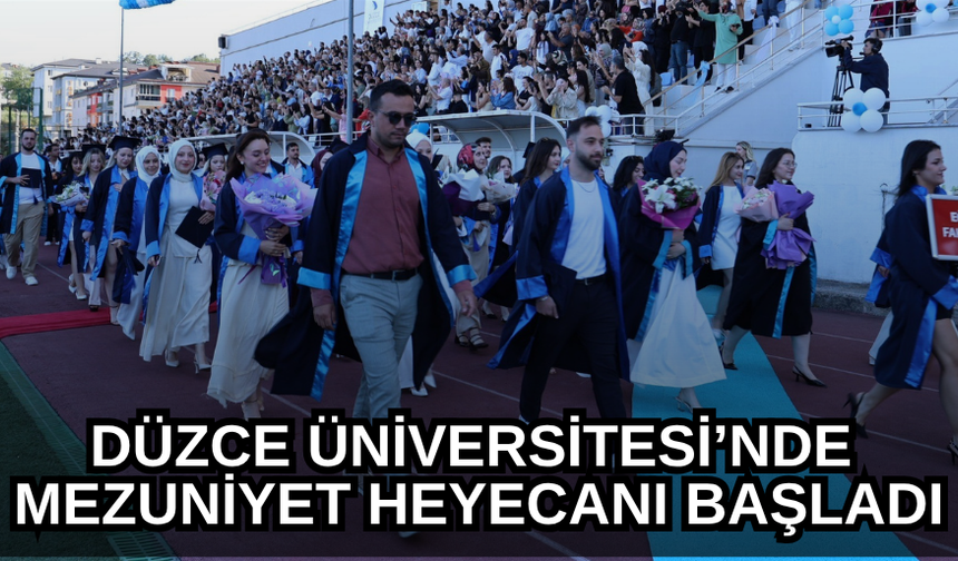 REKTÖR SÖZBİR: ‘’MEZUNİYET, BİR SON DEĞİL, YEPYENİ BİR BAŞLANGIÇTIR.’’