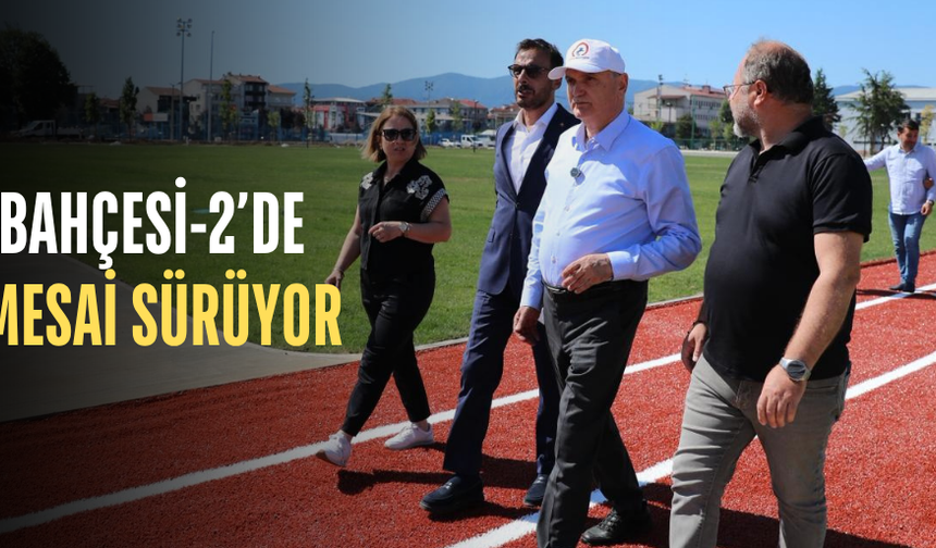 BAŞKAN ÖZLÜ: “BİTTİĞİ ZAMAN DÜZCE’NİN MERKEZİNDE ÇOK NEZİH BİR ALAN OLACAK”