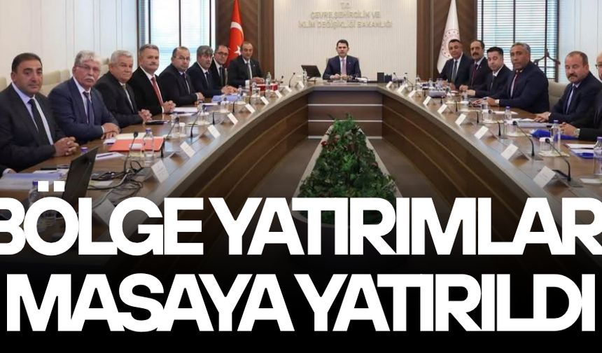 MHP DÜZCE HEYETİ’NDEN BAKAN KURUM’LA ÜST DÜZEY TOPLANTI
