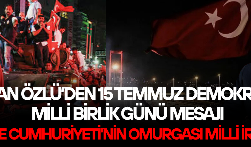 “DARBE DÖNEMLERİ GERİDE KALMIŞTIR”